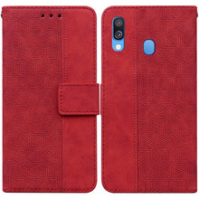 Load image into Gallery viewer, Geometric Embossed Leather Phone Case, For Samsung Galaxy A33 5G, For Samsung Galaxy A40, For Samsung Galaxy A50 / A30s / A50s, For Samsung Galaxy A53 5G, For Samsung Galaxy A70 / A70s, For Samsung Galaxy A73 5G, For Samsung Galaxy M30s / M21          ...