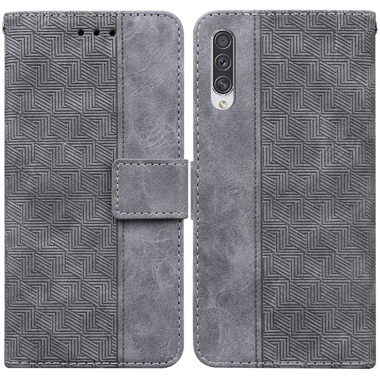 Geometric Embossed Leather Phone Case, For Samsung Galaxy A33 5G, For Samsung Galaxy A40, For Samsung Galaxy A50 / A30s / A50s, For Samsung Galaxy A53 5G, For Samsung Galaxy A70 / A70s, For Samsung Galaxy A73 5G, For Samsung Galaxy M30s / M21          ...