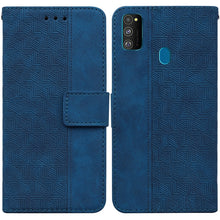 Load image into Gallery viewer, Geometric Embossed Leather Phone Case, For Samsung Galaxy A33 5G, For Samsung Galaxy A40, For Samsung Galaxy A50 / A30s / A50s, For Samsung Galaxy A53 5G, For Samsung Galaxy A70 / A70s, For Samsung Galaxy A73 5G, For Samsung Galaxy M30s / M21          ...
