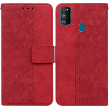 Load image into Gallery viewer, Geometric Embossed Leather Phone Case, For Samsung Galaxy A33 5G, For Samsung Galaxy A40, For Samsung Galaxy A50 / A30s / A50s, For Samsung Galaxy A53 5G, For Samsung Galaxy A70 / A70s, For Samsung Galaxy A73 5G, For Samsung Galaxy M30s / M21          ...