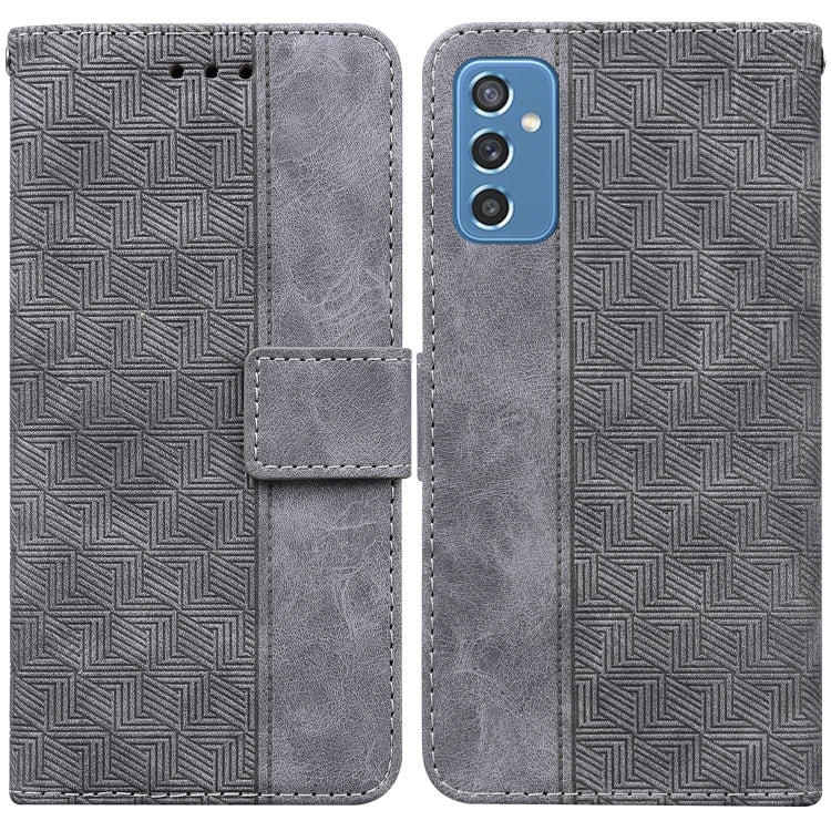 Geometric Embossed Leather Phone Case, For Samsung Galaxy A33 5G, For Samsung Galaxy A40, For Samsung Galaxy A50 / A30s / A50s, For Samsung Galaxy A53 5G, For Samsung Galaxy A70 / A70s, For Samsung Galaxy A73 5G, For Samsung Galaxy M30s / M21          ...