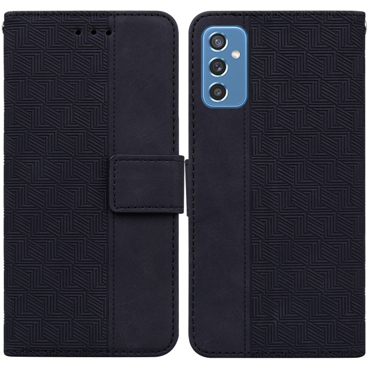 Geometric Embossed Leather Phone Case, For Samsung Galaxy A33 5G, For Samsung Galaxy A40, For Samsung Galaxy A50 / A30s / A50s, For Samsung Galaxy A53 5G, For Samsung Galaxy A70 / A70s, For Samsung Galaxy A73 5G, For Samsung Galaxy M30s / M21          ...