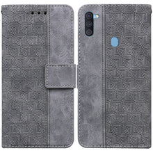 Load image into Gallery viewer, Geometric Embossed Leather Phone Case, For Samsung Galaxy A11 / M11 EU Version, For Samsung Galaxy A41, For Samsung Galaxy A02s 164.2mm US Version, For Samsung Galaxy A02s 166.5mm EU Version, For Samsung Galaxy A03s 164.2mm US Version                  ...