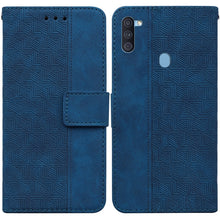Load image into Gallery viewer, Geometric Embossed Leather Phone Case, For Samsung Galaxy A11 / M11 EU Version, For Samsung Galaxy A41, For Samsung Galaxy A02s 164.2mm US Version, For Samsung Galaxy A02s 166.5mm EU Version, For Samsung Galaxy A03s 164.2mm US Version                  ...