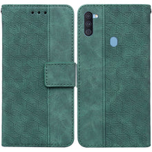 Load image into Gallery viewer, Geometric Embossed Leather Phone Case, For Samsung Galaxy A11 / M11 EU Version, For Samsung Galaxy A41, For Samsung Galaxy A02s 164.2mm US Version, For Samsung Galaxy A02s 166.5mm EU Version, For Samsung Galaxy A03s 164.2mm US Version                  ...