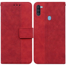 Load image into Gallery viewer, Geometric Embossed Leather Phone Case, For Samsung Galaxy A11 / M11 EU Version, For Samsung Galaxy A41, For Samsung Galaxy A02s 164.2mm US Version, For Samsung Galaxy A02s 166.5mm EU Version, For Samsung Galaxy A03s 164.2mm US Version                  ...
