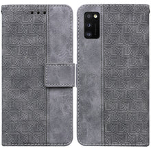 Load image into Gallery viewer, Geometric Embossed Leather Phone Case, For Samsung Galaxy A11 / M11 EU Version, For Samsung Galaxy A41, For Samsung Galaxy A02s 164.2mm US Version, For Samsung Galaxy A02s 166.5mm EU Version, For Samsung Galaxy A03s 164.2mm US Version                  ...
