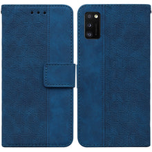 Load image into Gallery viewer, Geometric Embossed Leather Phone Case, For Samsung Galaxy A11 / M11 EU Version, For Samsung Galaxy A41, For Samsung Galaxy A02s 164.2mm US Version, For Samsung Galaxy A02s 166.5mm EU Version, For Samsung Galaxy A03s 164.2mm US Version                  ...