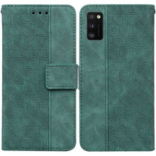 Load image into Gallery viewer, Geometric Embossed Leather Phone Case, For Samsung Galaxy A11 / M11 EU Version, For Samsung Galaxy A41, For Samsung Galaxy A02s 164.2mm US Version, For Samsung Galaxy A02s 166.5mm EU Version, For Samsung Galaxy A03s 164.2mm US Version                  ...