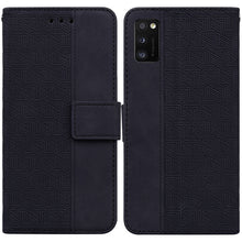 Load image into Gallery viewer, Geometric Embossed Leather Phone Case, For Samsung Galaxy A11 / M11 EU Version, For Samsung Galaxy A41, For Samsung Galaxy A02s 164.2mm US Version, For Samsung Galaxy A02s 166.5mm EU Version, For Samsung Galaxy A03s 164.2mm US Version                  ...