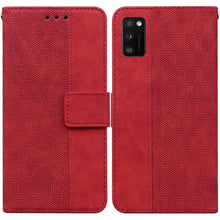 Load image into Gallery viewer, Geometric Embossed Leather Phone Case, For Samsung Galaxy A11 / M11 EU Version, For Samsung Galaxy A41, For Samsung Galaxy A02s 164.2mm US Version, For Samsung Galaxy A02s 166.5mm EU Version, For Samsung Galaxy A03s 164.2mm US Version                  ...