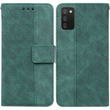Load image into Gallery viewer, Geometric Embossed Leather Phone Case, For Samsung Galaxy A11 / M11 EU Version, For Samsung Galaxy A41, For Samsung Galaxy A02s 164.2mm US Version, For Samsung Galaxy A02s 166.5mm EU Version, For Samsung Galaxy A03s 164.2mm US Version                  ...