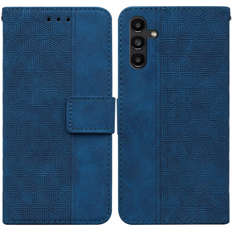 Geometric Embossed Leather Phone Case, For Samsung Galaxy A11 / M11 EU Version, For Samsung Galaxy A41, For Samsung Galaxy A02s 164.2mm US Version, For Samsung Galaxy A02s 166.5mm EU Version, For Samsung Galaxy A03s 164.2mm US Version                  ...