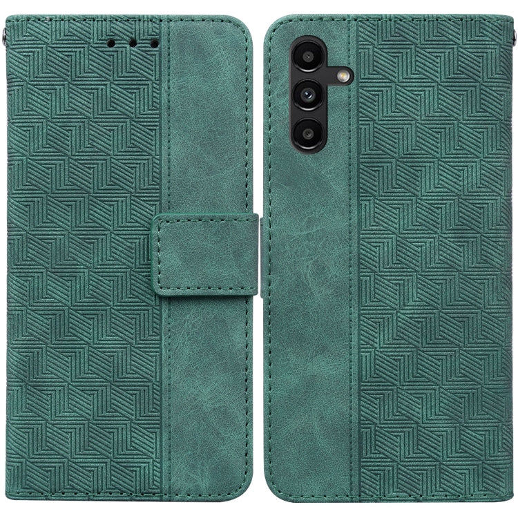 Geometric Embossed Leather Phone Case, For Samsung Galaxy A11 / M11 EU Version, For Samsung Galaxy A41, For Samsung Galaxy A02s 164.2mm US Version, For Samsung Galaxy A02s 166.5mm EU Version, For Samsung Galaxy A03s 164.2mm US Version                  ...