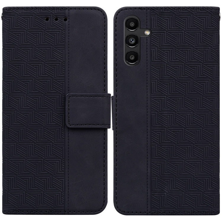 Geometric Embossed Leather Phone Case, For Samsung Galaxy A11 / M11 EU Version, For Samsung Galaxy A41, For Samsung Galaxy A02s 164.2mm US Version, For Samsung Galaxy A02s 166.5mm EU Version, For Samsung Galaxy A03s 164.2mm US Version                  ...