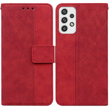 Load image into Gallery viewer, Geometric Embossed Leather Phone Case, For Samsung Galaxy A11 / M11 EU Version, For Samsung Galaxy A41, For Samsung Galaxy A02s 164.2mm US Version, For Samsung Galaxy A02s 166.5mm EU Version, For Samsung Galaxy A03s 164.2mm US Version                  ...