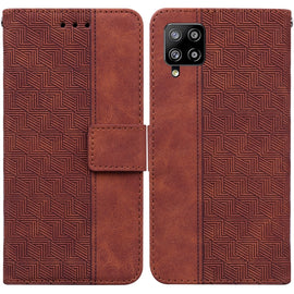 Geometric Embossed Leather Phone Case, For Samsung Galaxy M42 5G, For Samsung Galaxy A51, For Samsung Galaxy A51 5G, For Samsung Galaxy A52 4G / 5G, For Samsung Galaxy A71, For Samsung Galaxy A71 5G, For Samsung Galaxy A72 4G / 5G                      ...