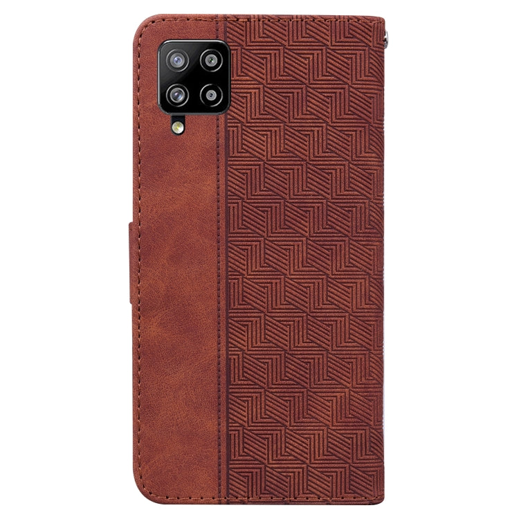 Geometric Embossed Leather Phone Case, For Samsung Galaxy M42 5G, For Samsung Galaxy A51, For Samsung Galaxy A51 5G, For Samsung Galaxy A52 4G / 5G, For Samsung Galaxy A71, For Samsung Galaxy A71 5G, For Samsung Galaxy A72 4G / 5G                      ...
