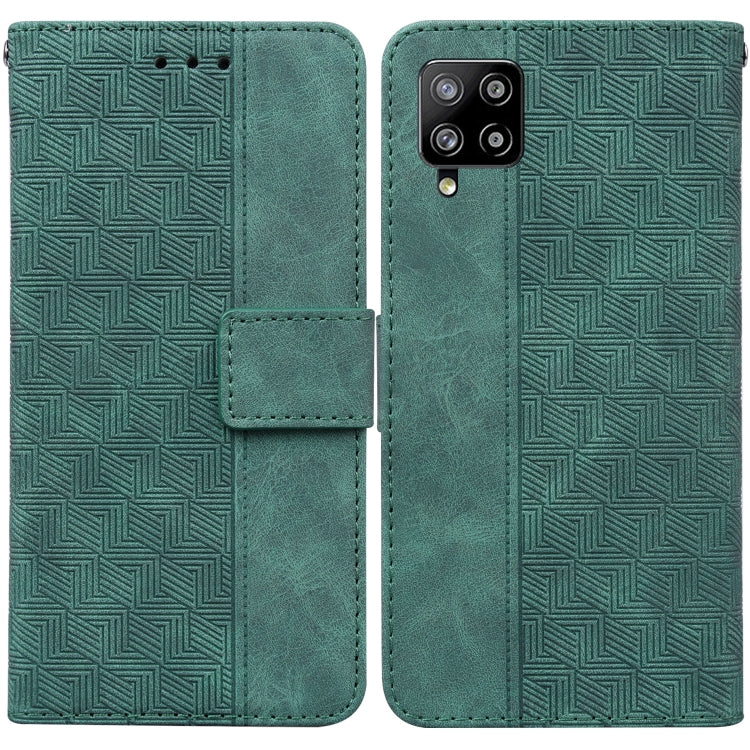 Geometric Embossed Leather Phone Case, For Samsung Galaxy M42 5G, For Samsung Galaxy A51, For Samsung Galaxy A51 5G, For Samsung Galaxy A52 4G / 5G, For Samsung Galaxy A71, For Samsung Galaxy A71 5G, For Samsung Galaxy A72 4G / 5G                      ...