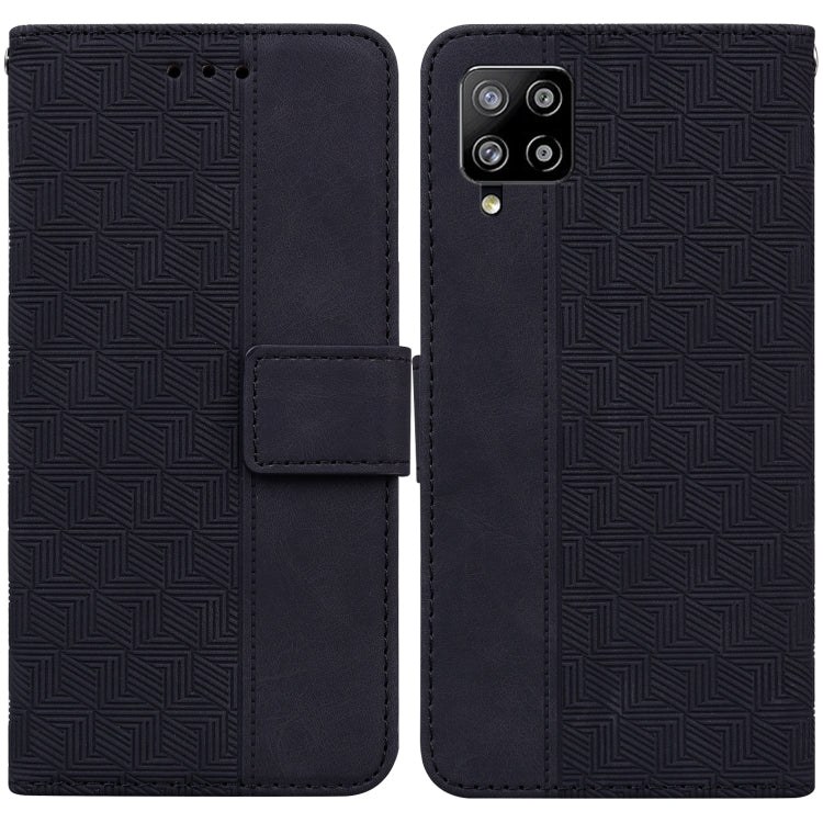 Geometric Embossed Leather Phone Case, For Samsung Galaxy M42 5G, For Samsung Galaxy A51, For Samsung Galaxy A51 5G, For Samsung Galaxy A52 4G / 5G, For Samsung Galaxy A71, For Samsung Galaxy A71 5G, For Samsung Galaxy A72 4G / 5G                      ...