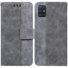 Load image into Gallery viewer, Geometric Embossed Leather Phone Case, For Samsung Galaxy M42 5G, For Samsung Galaxy A51, For Samsung Galaxy A51 5G, For Samsung Galaxy A52 4G / 5G, For Samsung Galaxy A71, For Samsung Galaxy A71 5G, For Samsung Galaxy A72 4G / 5G                      ...