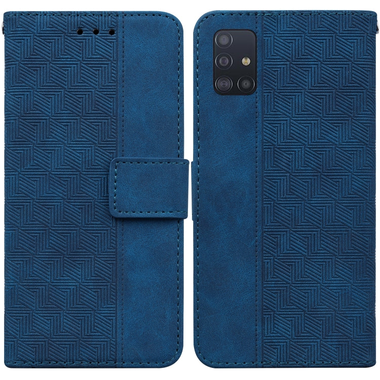 Geometric Embossed Leather Phone Case, For Samsung Galaxy M42 5G, For Samsung Galaxy A51, For Samsung Galaxy A51 5G, For Samsung Galaxy A52 4G / 5G, For Samsung Galaxy A71, For Samsung Galaxy A71 5G, For Samsung Galaxy A72 4G / 5G                      ...