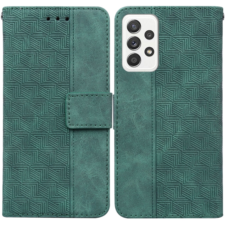 Geometric Embossed Leather Phone Case, For Samsung Galaxy M42 5G, For Samsung Galaxy A51, For Samsung Galaxy A51 5G, For Samsung Galaxy A52 4G / 5G, For Samsung Galaxy A71, For Samsung Galaxy A71 5G, For Samsung Galaxy A72 4G / 5G                      ...