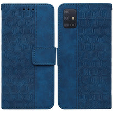 Load image into Gallery viewer, Geometric Embossed Leather Phone Case, For Samsung Galaxy M42 5G, For Samsung Galaxy A51, For Samsung Galaxy A51 5G, For Samsung Galaxy A52 4G / 5G, For Samsung Galaxy A71, For Samsung Galaxy A71 5G, For Samsung Galaxy A72 4G / 5G                      ...