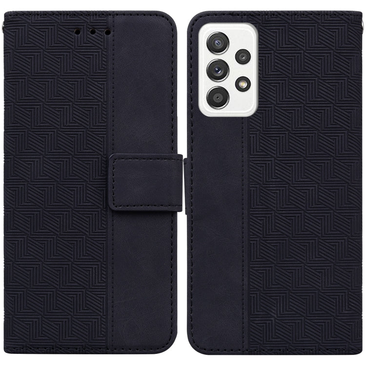 Geometric Embossed Leather Phone Case, For Samsung Galaxy M42 5G, For Samsung Galaxy A51, For Samsung Galaxy A51 5G, For Samsung Galaxy A52 4G / 5G, For Samsung Galaxy A71, For Samsung Galaxy A71 5G, For Samsung Galaxy A72 4G / 5G                      ...