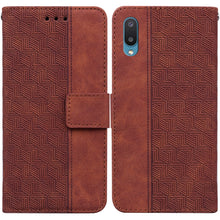 Load image into Gallery viewer, Geometric Embossed Leather Phone Case, For Samsung Galaxy M42 5G, For Samsung Galaxy A51, For Samsung Galaxy A51 5G, For Samsung Galaxy A52 4G / 5G, For Samsung Galaxy A71, For Samsung Galaxy A71 5G, For Samsung Galaxy A72 4G / 5G                      ...