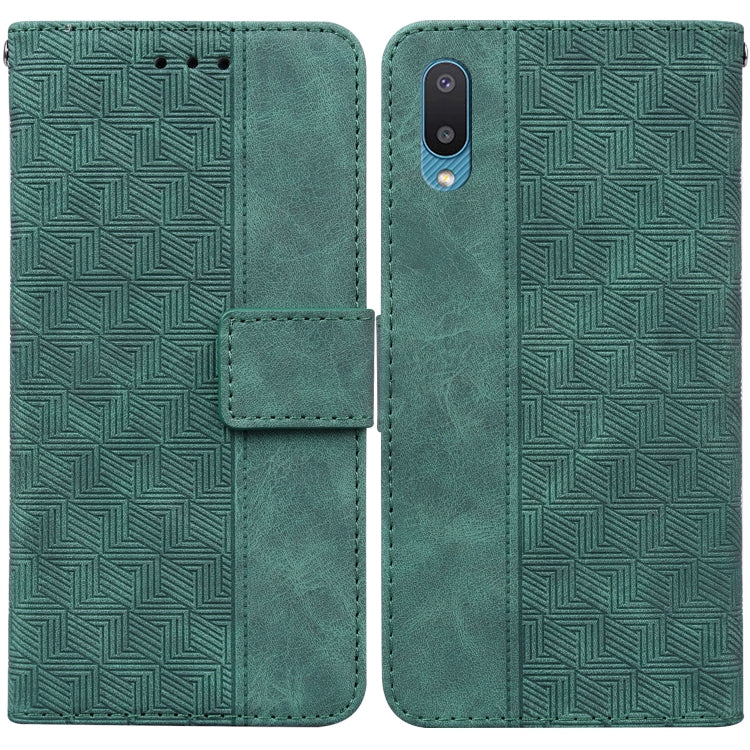 Geometric Embossed Leather Phone Case, For Samsung Galaxy M42 5G, For Samsung Galaxy A51, For Samsung Galaxy A51 5G, For Samsung Galaxy A52 4G / 5G, For Samsung Galaxy A71, For Samsung Galaxy A71 5G, For Samsung Galaxy A72 4G / 5G                      ...