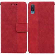 Load image into Gallery viewer, Geometric Embossed Leather Phone Case, For Samsung Galaxy M42 5G, For Samsung Galaxy A51, For Samsung Galaxy A51 5G, For Samsung Galaxy A52 4G / 5G, For Samsung Galaxy A71, For Samsung Galaxy A71 5G, For Samsung Galaxy A72 4G / 5G                      ...