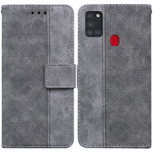 Load image into Gallery viewer, Geometric Embossed Leather Phone Case, For Samsung Galaxy A12 5G, For Samsung Galaxy A21s, For Samsung Galaxy A22 4G, For Samsung Galaxy A31, For Samsung Galaxy A32 4G, For Samsung Galaxy A32 5G, For Samsung Galaxy A42 5G, For Samsung Galaxy F22 4G