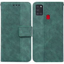 Load image into Gallery viewer, Geometric Embossed Leather Phone Case, For Samsung Galaxy A12 5G, For Samsung Galaxy A21s, For Samsung Galaxy A22 4G, For Samsung Galaxy A31, For Samsung Galaxy A32 4G, For Samsung Galaxy A32 5G, For Samsung Galaxy A42 5G, For Samsung Galaxy F22 4G