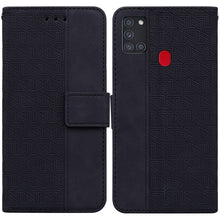 Load image into Gallery viewer, Geometric Embossed Leather Phone Case, For Samsung Galaxy A12 5G, For Samsung Galaxy A21s, For Samsung Galaxy A22 4G, For Samsung Galaxy A31, For Samsung Galaxy A32 4G, For Samsung Galaxy A32 5G, For Samsung Galaxy A42 5G, For Samsung Galaxy F22 4G