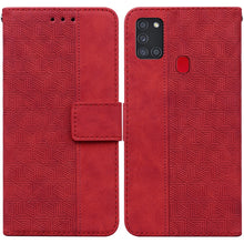 Load image into Gallery viewer, Geometric Embossed Leather Phone Case, For Samsung Galaxy A12 5G, For Samsung Galaxy A21s, For Samsung Galaxy A22 4G, For Samsung Galaxy A31, For Samsung Galaxy A32 4G, For Samsung Galaxy A32 5G, For Samsung Galaxy A42 5G, For Samsung Galaxy F22 4G