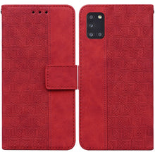 Load image into Gallery viewer, Geometric Embossed Leather Phone Case, For Samsung Galaxy A12 5G, For Samsung Galaxy A21s, For Samsung Galaxy A22 4G, For Samsung Galaxy A31, For Samsung Galaxy A32 4G, For Samsung Galaxy A32 5G, For Samsung Galaxy A42 5G, For Samsung Galaxy F22 4G