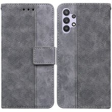 Load image into Gallery viewer, Geometric Embossed Leather Phone Case, For Samsung Galaxy A12 5G, For Samsung Galaxy A21s, For Samsung Galaxy A22 4G, For Samsung Galaxy A31, For Samsung Galaxy A32 4G, For Samsung Galaxy A32 5G, For Samsung Galaxy A42 5G, For Samsung Galaxy F22 4G