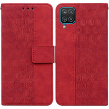 Load image into Gallery viewer, Geometric Embossed Leather Phone Case, For Samsung Galaxy A12 5G, For Samsung Galaxy A21s, For Samsung Galaxy A22 4G, For Samsung Galaxy A31, For Samsung Galaxy A32 4G, For Samsung Galaxy A32 5G, For Samsung Galaxy A42 5G, For Samsung Galaxy F22 4G