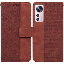 Load image into Gallery viewer, Geometric Embossed Leather Phone Case, For Xiaomi 12 / 12X, For Xiaomi 12 Pro, For Xiaomi Mi 10T Lite 5G, For Xiaomi Mi 10T Pro 5G / 10T 5G, For Xiaomi Poco M3 / Redmi 9 Power, For Xiaomi Poco M4 Pro, For Xiaomi Poco X3 NFC / Poco X3                   ...
