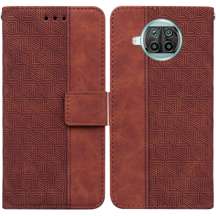 Geometric Embossed Leather Phone Case, For Xiaomi 12 / 12X, For Xiaomi 12 Pro, For Xiaomi Mi 10T Lite 5G, For Xiaomi Mi 10T Pro 5G / 10T 5G, For Xiaomi Poco M3 / Redmi 9 Power, For Xiaomi Poco M4 Pro, For Xiaomi Poco X3 NFC / Poco X3                   ...
