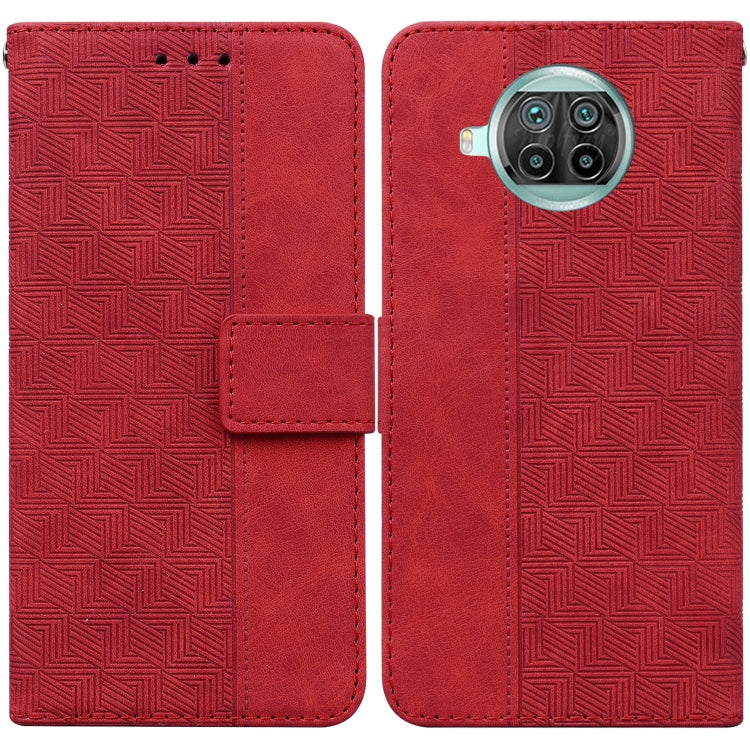 Geometric Embossed Leather Phone Case, For Xiaomi 12 / 12X, For Xiaomi 12 Pro, For Xiaomi Mi 10T Lite 5G, For Xiaomi Mi 10T Pro 5G / 10T 5G, For Xiaomi Poco M3 / Redmi 9 Power, For Xiaomi Poco M4 Pro, For Xiaomi Poco X3 NFC / Poco X3                   ...