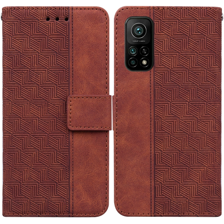 Geometric Embossed Leather Phone Case, For Xiaomi 12 / 12X, For Xiaomi 12 Pro, For Xiaomi Mi 10T Lite 5G, For Xiaomi Mi 10T Pro 5G / 10T 5G, For Xiaomi Poco M3 / Redmi 9 Power, For Xiaomi Poco M4 Pro, For Xiaomi Poco X3 NFC / Poco X3                   ...
