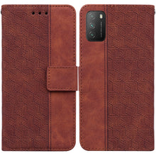 Load image into Gallery viewer, Geometric Embossed Leather Phone Case, For Xiaomi 12 / 12X, For Xiaomi 12 Pro, For Xiaomi Mi 10T Lite 5G, For Xiaomi Mi 10T Pro 5G / 10T 5G, For Xiaomi Poco M3 / Redmi 9 Power, For Xiaomi Poco M4 Pro, For Xiaomi Poco X3 NFC / Poco X3                   ...