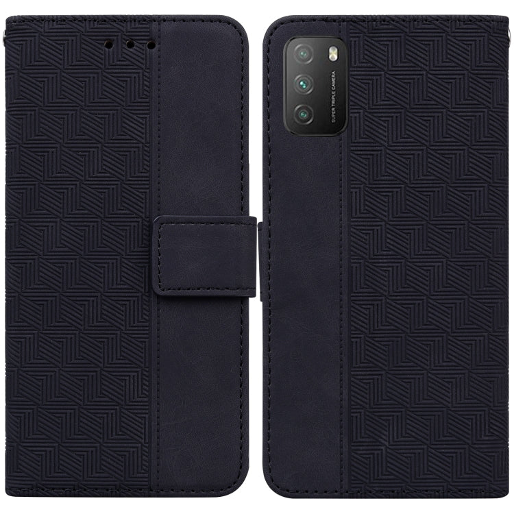 Geometric Embossed Leather Phone Case, For Xiaomi 12 / 12X, For Xiaomi 12 Pro, For Xiaomi Mi 10T Lite 5G, For Xiaomi Mi 10T Pro 5G / 10T 5G, For Xiaomi Poco M3 / Redmi 9 Power, For Xiaomi Poco M4 Pro, For Xiaomi Poco X3 NFC / Poco X3                   ...