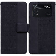 Load image into Gallery viewer, Geometric Embossed Leather Phone Case, For Xiaomi 12 / 12X, For Xiaomi 12 Pro, For Xiaomi Mi 10T Lite 5G, For Xiaomi Mi 10T Pro 5G / 10T 5G, For Xiaomi Poco M3 / Redmi 9 Power, For Xiaomi Poco M4 Pro, For Xiaomi Poco X3 NFC / Poco X3                   ...
