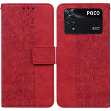 Load image into Gallery viewer, Geometric Embossed Leather Phone Case, For Xiaomi 12 / 12X, For Xiaomi 12 Pro, For Xiaomi Mi 10T Lite 5G, For Xiaomi Mi 10T Pro 5G / 10T 5G, For Xiaomi Poco M3 / Redmi 9 Power, For Xiaomi Poco M4 Pro, For Xiaomi Poco X3 NFC / Poco X3                   ...