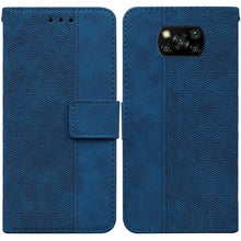 Load image into Gallery viewer, Geometric Embossed Leather Phone Case, For Xiaomi 12 / 12X, For Xiaomi 12 Pro, For Xiaomi Mi 10T Lite 5G, For Xiaomi Mi 10T Pro 5G / 10T 5G, For Xiaomi Poco M3 / Redmi 9 Power, For Xiaomi Poco M4 Pro, For Xiaomi Poco X3 NFC / Poco X3                   ...