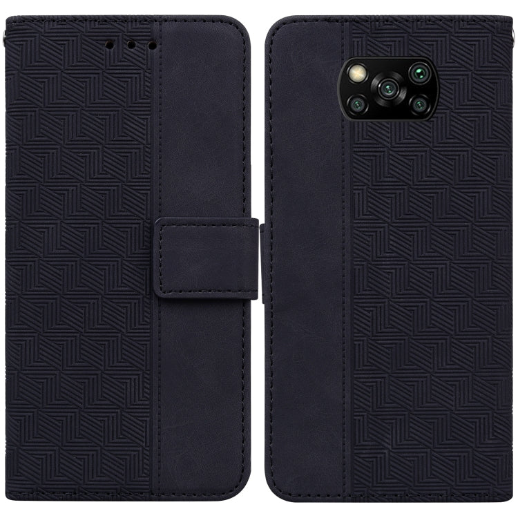 Geometric Embossed Leather Phone Case, For Xiaomi 12 / 12X, For Xiaomi 12 Pro, For Xiaomi Mi 10T Lite 5G, For Xiaomi Mi 10T Pro 5G / 10T 5G, For Xiaomi Poco M3 / Redmi 9 Power, For Xiaomi Poco M4 Pro, For Xiaomi Poco X3 NFC / Poco X3                   ...