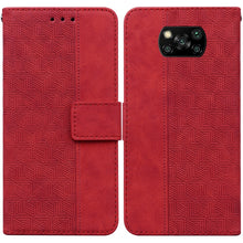 Load image into Gallery viewer, Geometric Embossed Leather Phone Case, For Xiaomi 12 / 12X, For Xiaomi 12 Pro, For Xiaomi Mi 10T Lite 5G, For Xiaomi Mi 10T Pro 5G / 10T 5G, For Xiaomi Poco M3 / Redmi 9 Power, For Xiaomi Poco M4 Pro, For Xiaomi Poco X3 NFC / Poco X3                   ...